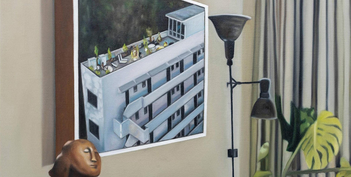 Isokon according to Karin Kneffel, a hyperrealist painter of the Bauhaus