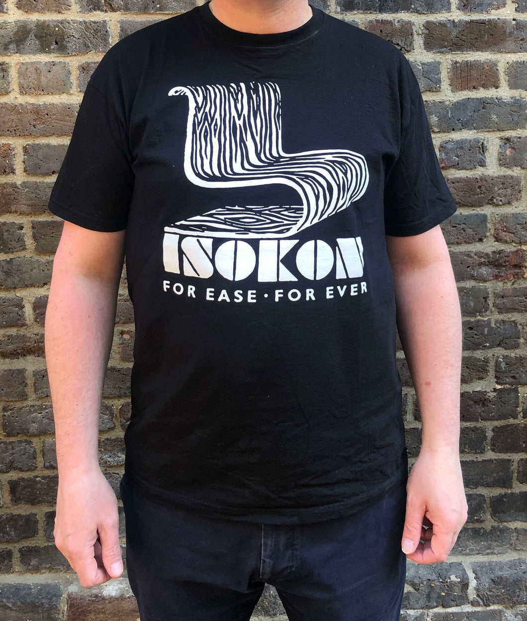 Isokon T-shirt by László Moholy-Nagy black