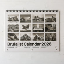 Load image into Gallery viewer, Brutalist Calendar 2026
