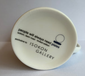 People Will Always Need  Plates Isokon mug dark blue
