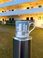 Load image into Gallery viewer, People Will Always Need  Plates Isokon mug slate grey / light blue
