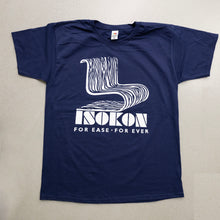 Load image into Gallery viewer, Isokon T-shirt by László Moholy-Nagy navy blue

