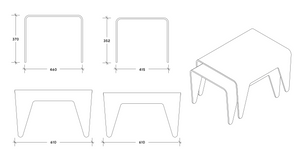 Isokon Nesting Table