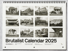 Load image into Gallery viewer, Brutalist Calendar 2025
