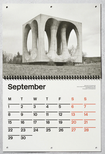 Brutalist Calendar 2025