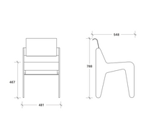 Load image into Gallery viewer, Isokon Cut-Out Chair
