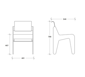 Isokon Cut-Out Chair