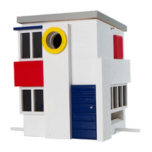 Load image into Gallery viewer, Bird house De Stijl villa
