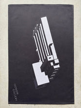 Load image into Gallery viewer, Isokon tea towel black
