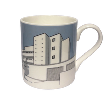 Load image into Gallery viewer, People Will Always Need  Plates Isokon mug slate grey / light blue
