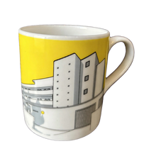 Load image into Gallery viewer, People Will Always Need  Plates Isokon mug bright yellow
