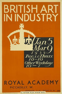 Art In Industry Poster