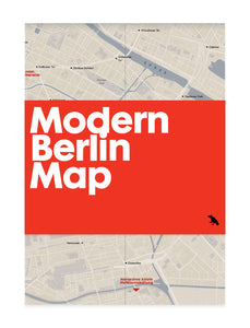 Map - Modern Berlin