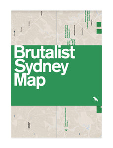 Map - Brutalist Sydney