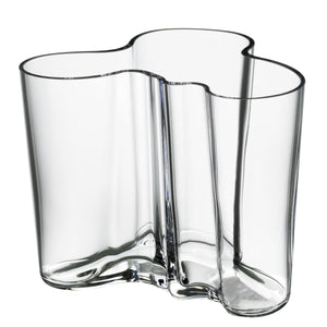 Alvar Aalto vase 95 mm clear