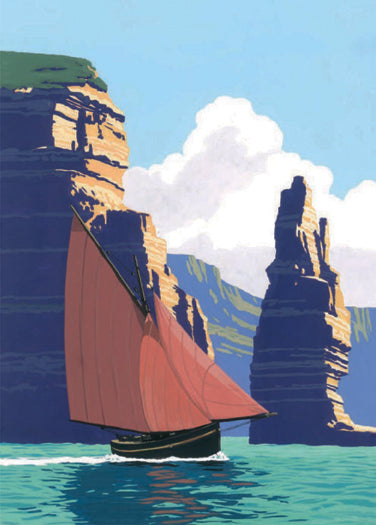 Greeting card - Cliffs of Moher