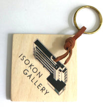 Load image into Gallery viewer, Isokon Gallery Wooden Keyring
