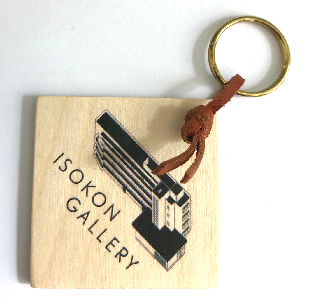 Isokon Gallery Wooden Keyring
