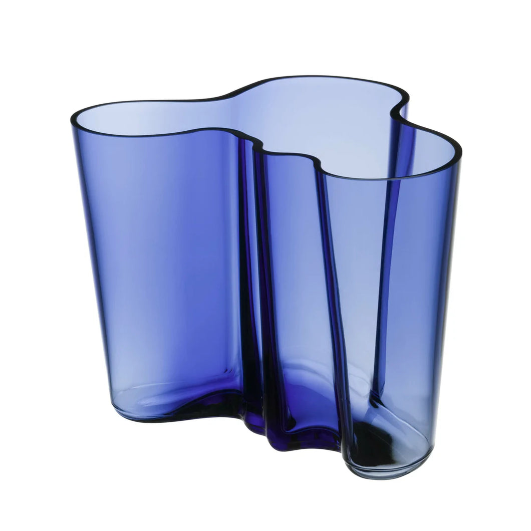 Alvar Aalto vase 160 mm ultramarine blue