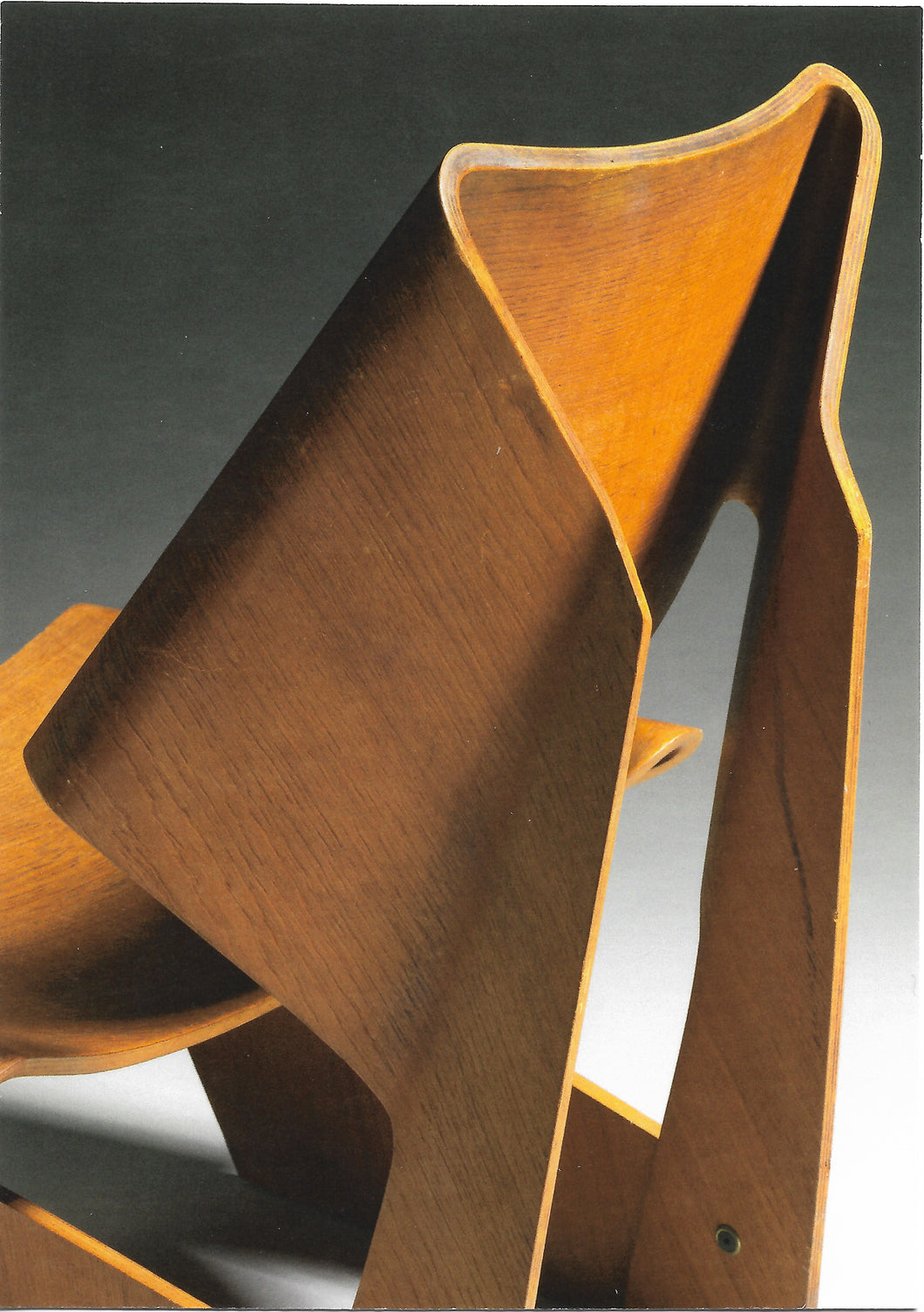Postcard - Plywood chair by Grete Jalk