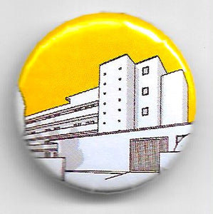 Lapel badge Isokon yellow
