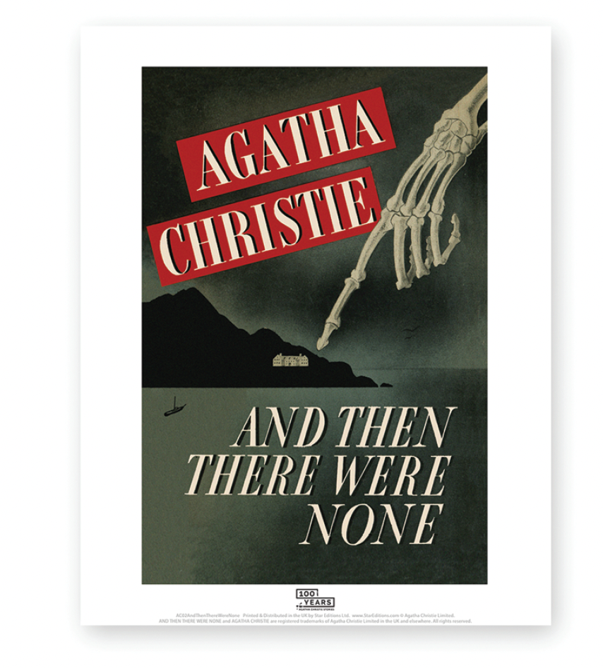 Agatha Christie poster And Then There Were None