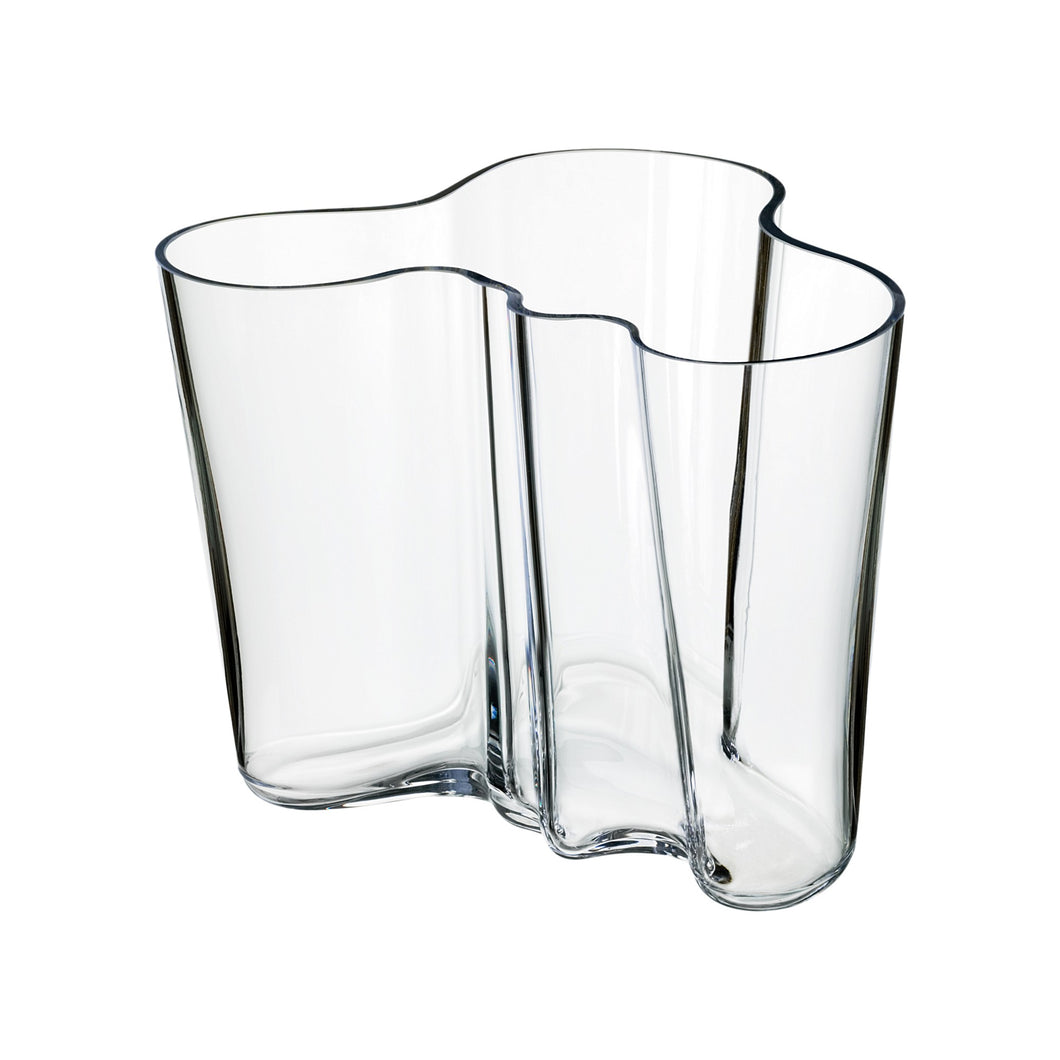 Alvar Aalto vase 160 mm clear